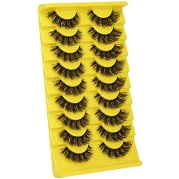 Natural Looking Russian Strip Lashes for Effortless Beauty