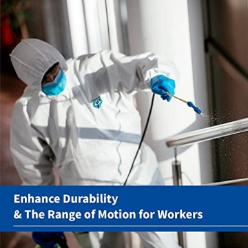 Medtecs Disposable Hazmat Suits - Comfort & Protection