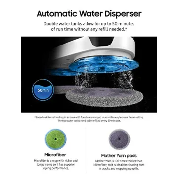 SAMSUNG Jetbot Mop - Efficient Cordless Floor Cleaner