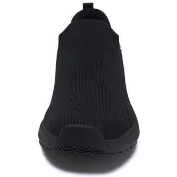 AEHAO Non Slip Work Shoes for Men Food Service Slip On Chef Kitchen Shoes Waterproof Work Shoes Rest...