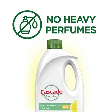 Cascade Free & Clear Gel Dishwasher Detergent Liquid