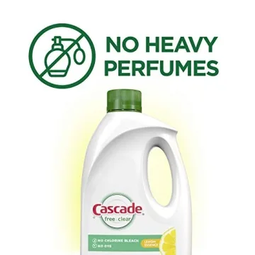 Cascade Free & Clear Gel Dishwasher Detergent Liquid