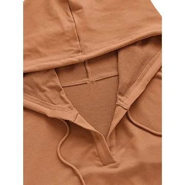 Verdusa Women's Crop Hoodie - Stylish Lightweight Comfort