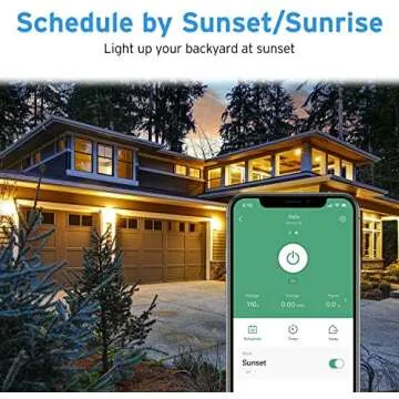 Etekcity Outdoor Smart Plug for Lights, Energy Monitoring & Control