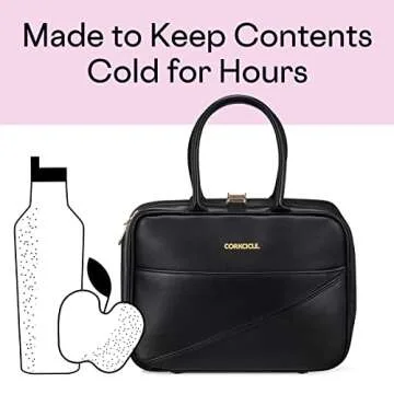 Corkcicle Baldwin Lunch Box - Waterproof, Chic & Functional