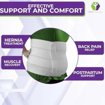 MARS WELLNESS Bariatric Abdominal Binder for Recovery