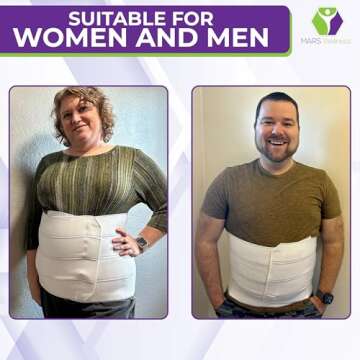 MARS WELLNESS Bariatric Abdominal Binder for Recovery