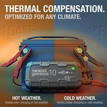 NOCO GENIUS10 Smart Car Battery Charger for All Vehicles