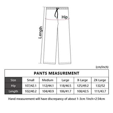 Pfrewn Men's Easter Pajama Pants with Pockets for Comfort