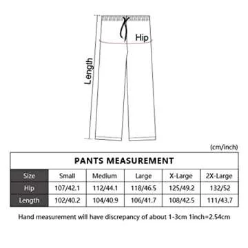 Pfrewn Men's Easter Pajama Pants with Pockets for Comfort