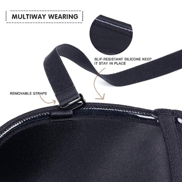 Wingslove Strapless Full Figure Bra for All Occasions