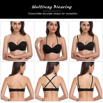 Wingslove Strapless Full Figure Bra for All Occasions