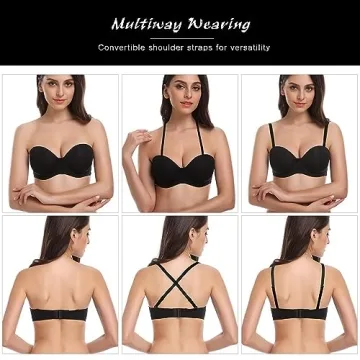 Wingslove Strapless Full Figure Bra for All Occasions