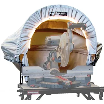 Rousseau 5000-L Lighted Dust Solution for Miter Saws