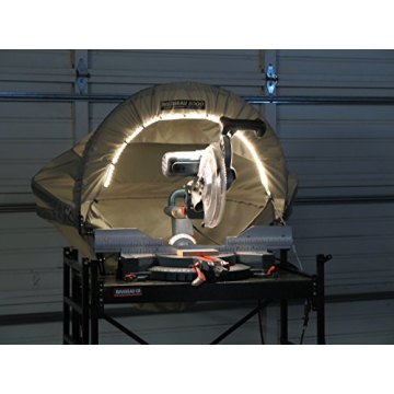 Rousseau 5000-L Lighted Dust Solution for Miter Saws