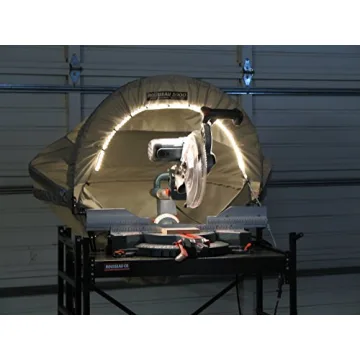 Rousseau 5000-L Lighted Dust Solution for Miter Saws