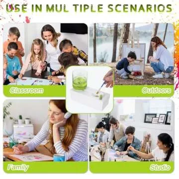 Versatile Kairsya Paint Brush Cleaner for All Artists