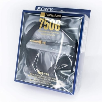 Sony MDR7506 Professional Headphones for Superior Sound
