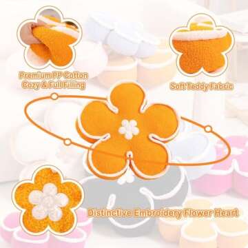 Kcvvcr Flower Shaped Pillow for Stylish Home Decor