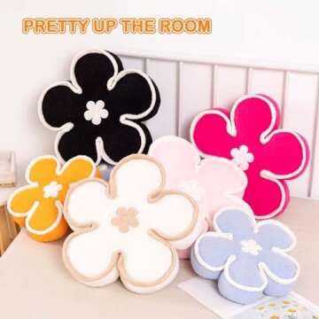 Kcvvcr Flower Shaped Pillow for Stylish Home Decor