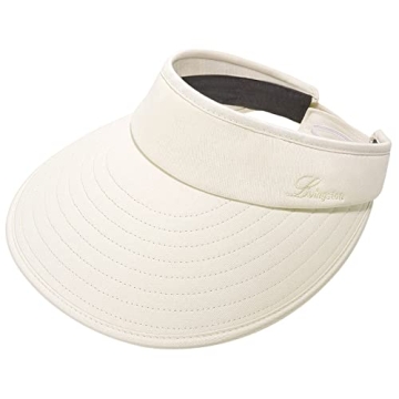 Stylish Sun Visors for Women - Packable UV Protection Beach Hat