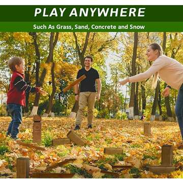 SunNordic Rubber Kubb Game Set