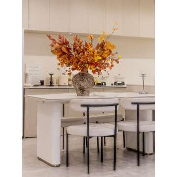 MISSPIN 12 PCS Fall Magnolia Leaves for Autumn Decor