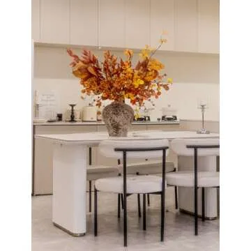 MISSPIN 12 PCS Fall Magnolia Leaves for Autumn Decor