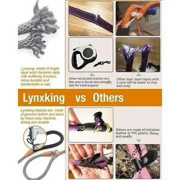 Lynxking Slip Lead Dog Leash for Training and Walking