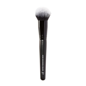 e.l.f. Buffing Foundation Brush | Vegan Makeup Tool | Creates A Seamless Looking Finish & Even Cover...