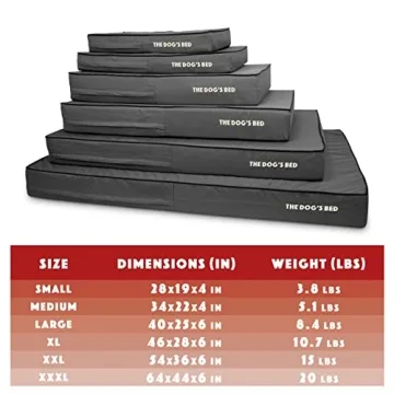 Orthopedic Memory Foam Dog Bed - Supportive & Waterproof