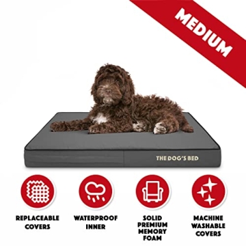 Orthopedic Memory Foam Dog Bed - Supportive & Waterproof