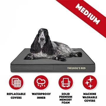 Orthopedic Memory Foam Dog Bed - Supportive & Waterproof