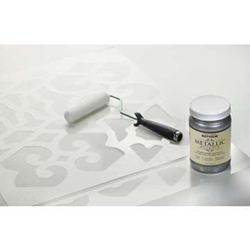 Rust-Oleum Metallic Accents Paint Sterling Silver 2oz Trial Size