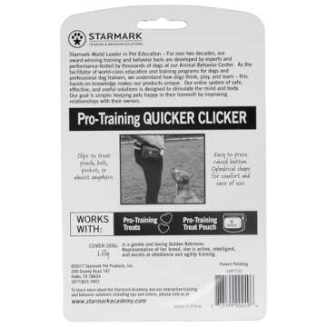 Triple Crown Quicker Clicker for Dog Training and Rewards