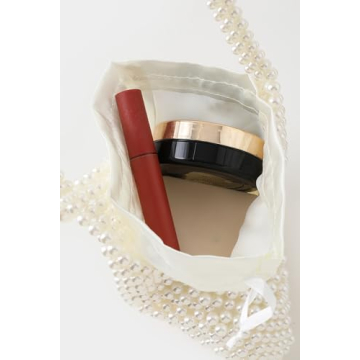 Elegant BABEYOND Pearl Clutch for Wedding and Party