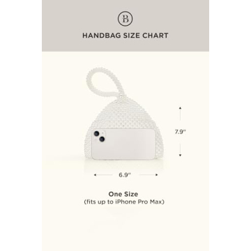 Elegant BABEYOND Pearl Clutch for Wedding and Party