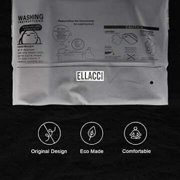 ELLACCI PU Leather Bustier Crop Top Gothic Punk Push Up Women's Corset Top Bra Black Small