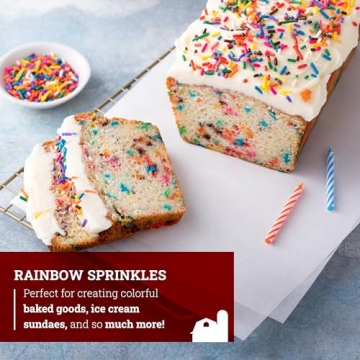 Hoosier Hill Farm Rainbow Sprinkles - 2LB Fun for Baking