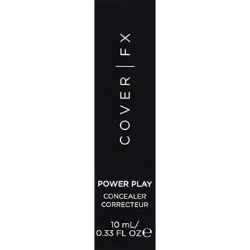 Cover FX Power Play Concealer: Crease-Proof, Transfer-Proof Concealer Provide 16-hour Full Coverage with Powerful Pollution Defense-N Medium 2, 0.33 Fl Oz