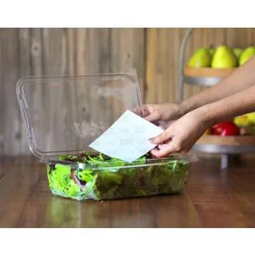 THE FRESHGLOW CO FRESHPAPER Keeps Fruits & Vegetables Fresh for 2-4x Longer, 16 Reusable Food Saver Sheets for Produce (2 Packs), Made in the USA