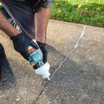 DAP 37584 Liquid Cement Crack Filler, 1 quart, Gray