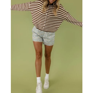 Stylish IMCTAH Women's Striped Cardigan for All Seasons