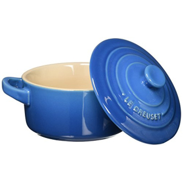 Le Creuset Stoneware Mini Round Cocotte, 8 oz., Marseille
