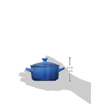 Le Creuset Stoneware Mini Round Cocotte, 8 oz., Marseille