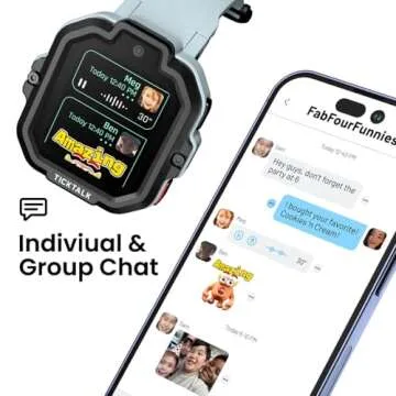 TickTalk 5 Kids Smart Watch with GPS Tracker & Parental Controls