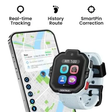 TickTalk 5 Kids Smart Watch with GPS Tracker & Parental Controls