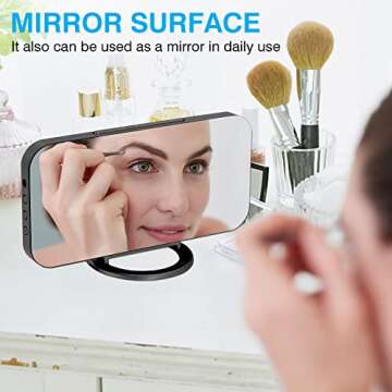 Digital Alarm Clock,6" Large LED Display with Dual USB Charger Ports | Auto Dimmer Mode | Easy Snooz...