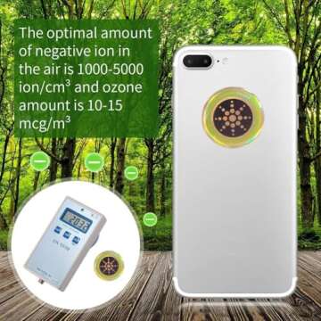 6Pcs Golden EMF Stickers for Ultimate Device Protection