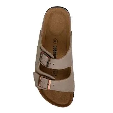 CUSHIONAIRE Women's Lane Sandal Comfort & Style